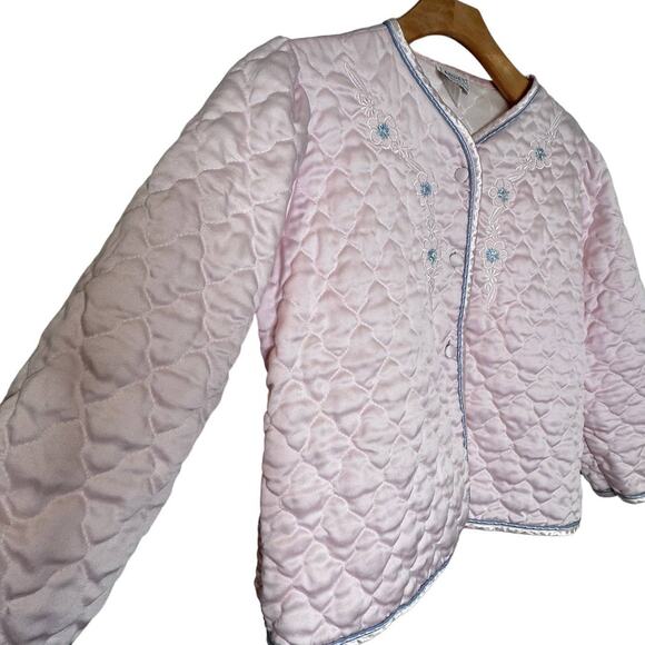 VINTAGE APPEL Made in USA Bed Coat size medium - Picture 7 of 7